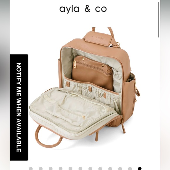 Ayla & Co Full Size Diaper bag NEW - Picture 2 of 2